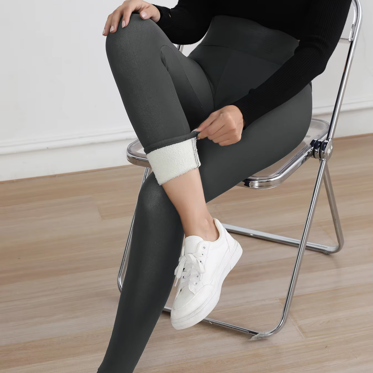 Elance™ – Legging Sculptant Doublé Polaire